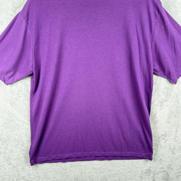 L.L. Bean Freeport Maine T Shirt Lot of 2 Blue Purple Size L Made in USA  VTG 90 - Picture 7 of 11